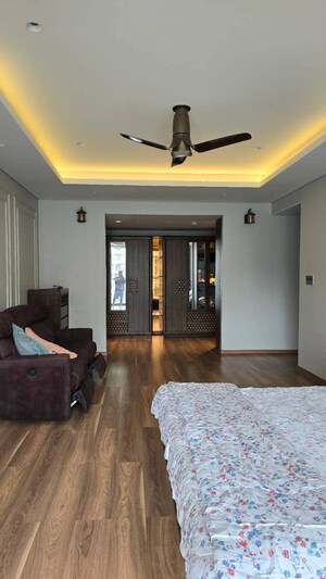 Living Room in 3.5 BHK Apartment at Panchshil Towers, Kharadi – for Rent