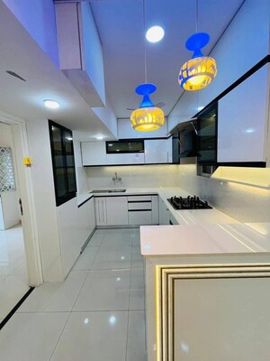 Kitchen in 4 BHK Apartment at Gera Planet Of Joy, Kharadi – for Sale