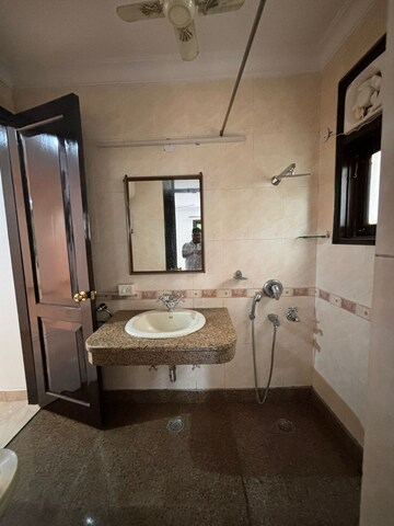 Attached Bathroom in 3 BHK Builder Floor at Malviya Nagar – for Sale