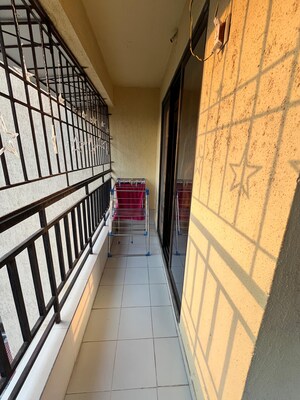 Balcony in 1 BHK Apartment at Shree Nandanvan homes, Kalwa – for Sale