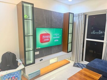 Living Room in 2 BHK Apartment at Majestique Towers, Kharadi – for Rent