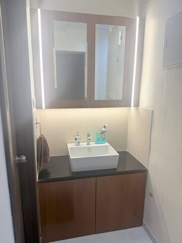 Bathroom in 2 BHK Apartment at Majestique Towers, Kharadi – for Rent