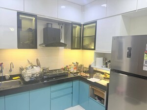 Kitchen in 2 BHK Apartment at Majestique Towers, Kharadi – for Rent