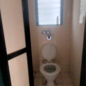 Bathroom in 1 BHK Apartment at Puranik City, Koliwada – for Rent