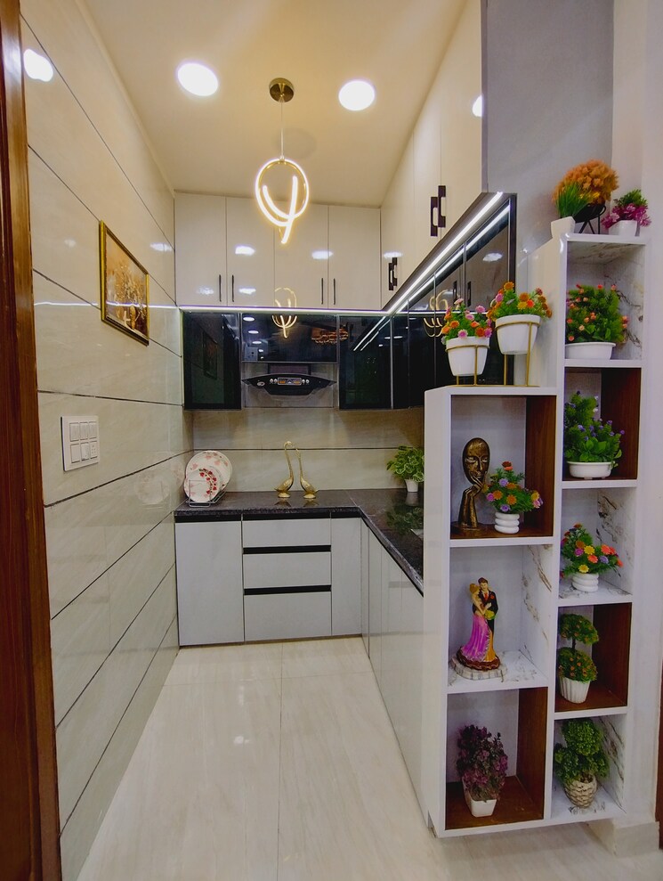 Kitchen, uttam nagar 2 Bedroom 600 Sq.Ft. Builder Floor In Uttam Nagar Delhi 9447214
