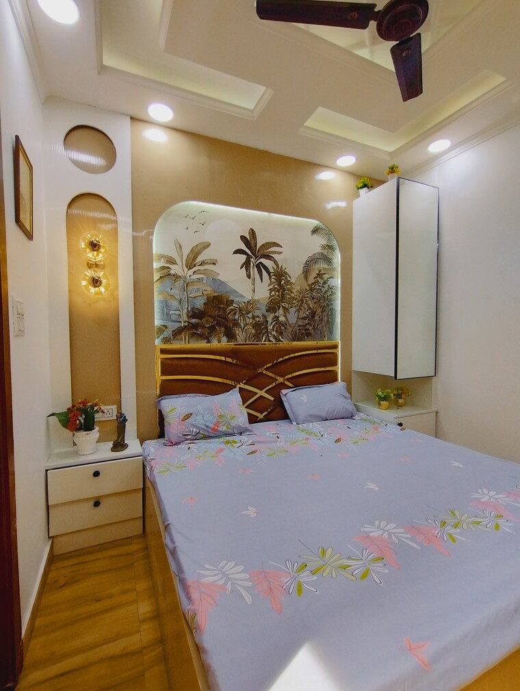 Bedroom, uttam nagar 2 Bedroom 600 Sq.Ft. Builder Floor In Uttam Nagar Delhi 9447214