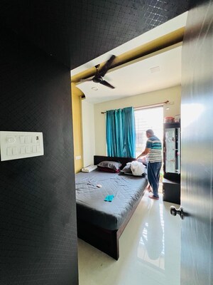 Bedroom in 3 BHK Apartment at Gurukiran Apartment, Ghansoli – for Sale