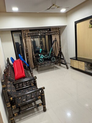 Living Room in 2 BHK Apartment at Dahisar East – for Sale