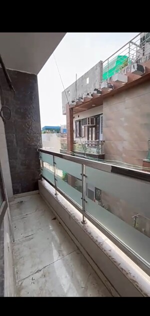 Balcony in 3 BHK Builder Floor at Mahavir Enclave 1 – for Sale