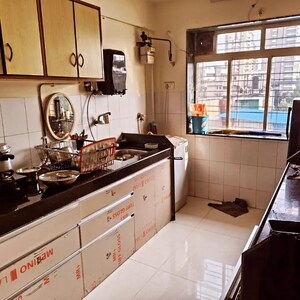 Kitchen in 1 BHK Apartment at Rachna CHS, Bhandup East – for Sale