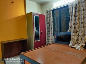 Master Bedroom in 1 BHK Apartment at Shiv Om CHS, Chandivali – for Rent