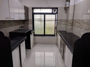 Kitchen in 1 BHK Apartment at Powai Jaltarang CHS, Powai – for Rent
