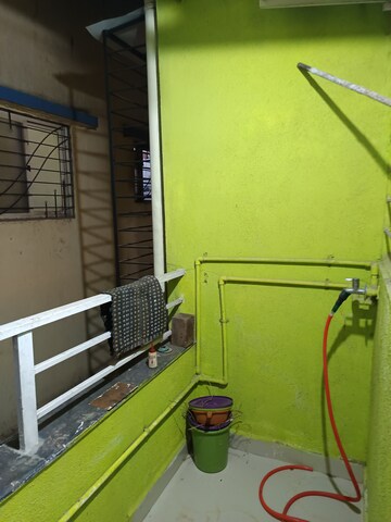 Staircase in 1 BHK Independent House at Wadgaon Sheri – for Rent