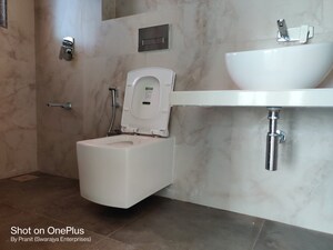 Bathroom in 2 BHK Apartment at Kanakia Silicon Valley, Powai – for Rent