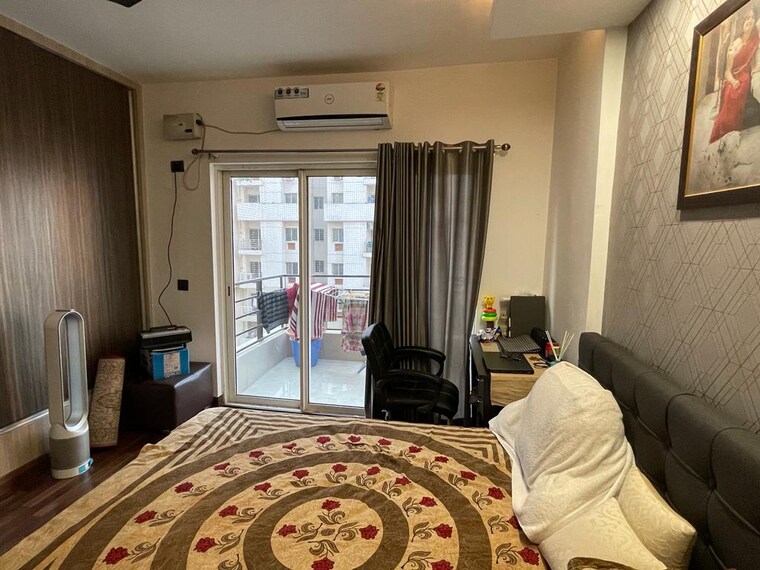 Bedroom, paras-seasons 3.5 Bedroom 1595 Sq.Ft. Apartment In Sector 168 Noida 9447456