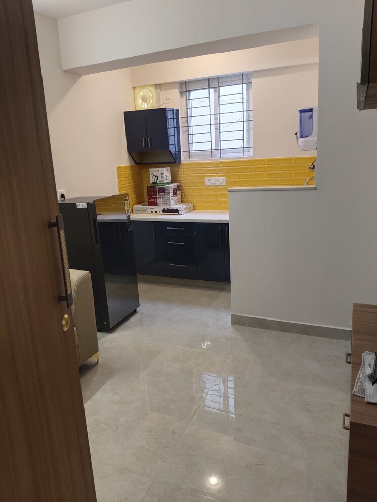 Kitchen, vaikuntam-layout 1 Bedroom 550 Sq.Ft. Apartment In Aecs Layout Bangalore 9447458