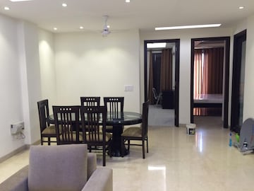 Living Room in 3 BHK Apartment at Navjeevan Vihar – for Rent