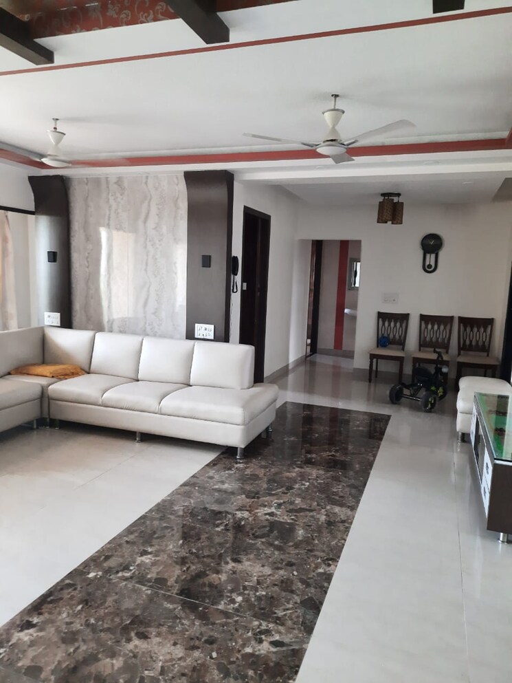 Living Room, palm-paradise 5 Bedroom 2900 Sq.Ft. Apartment In Sanpada Navi Mumbai 9447496