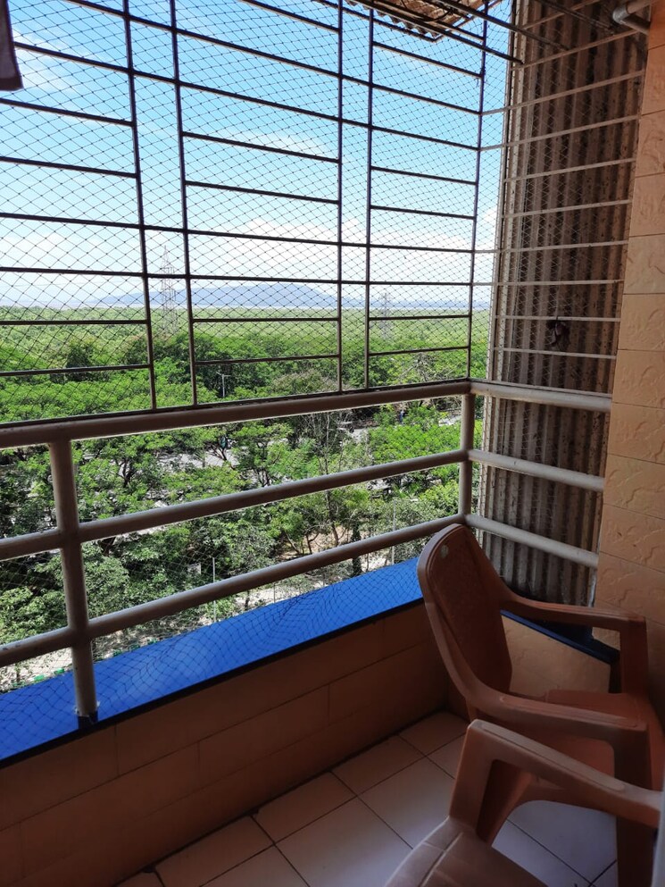 Balcony, palm-paradise 5 Bedroom 2900 Sq.Ft. Apartment In Sanpada Navi Mumbai 9447496