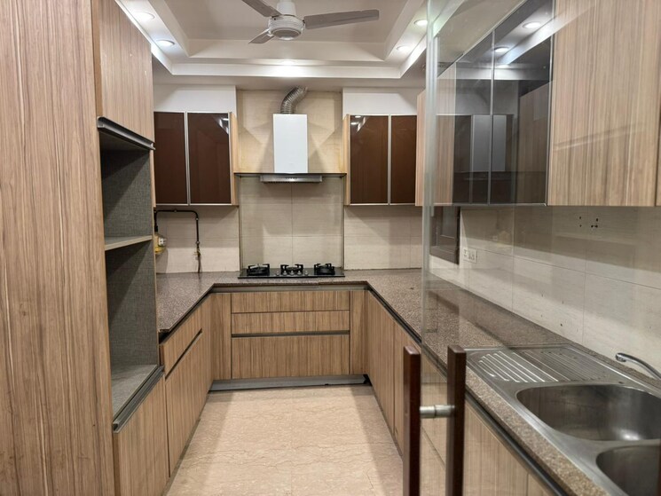 Kitchen, nehru enclave 3 Bedroom 1800 Sq.Ft. Apartment In Nehru Enclave Delhi 9447508