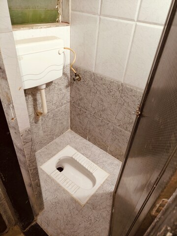 Bathroom in 1 BHK Apartment at Om Sai Cherry Residency, Nalasopara West – for Rent