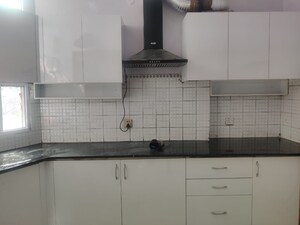 Kitchen in 3 BHK Builder Floor at New Friends Colony – for Rent