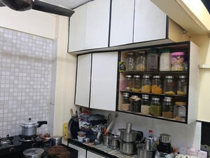 Kitchen in 1 BHK Apartment at Rishikesh CHS, Malad West – for Sale