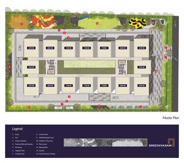Master Plan in 3 BHK Apartment at Kondapur – for Sale