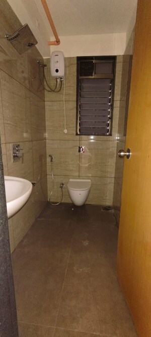 Bathroom in 1 BHK Apartment at Chandak 34 Park Estate, Goregaon West – for Sale