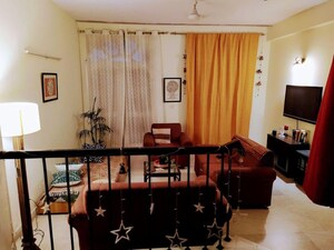 Living Room in 3 BHK Builder Floor at Kohli One Malibu Town, Sector 47 – for Sale