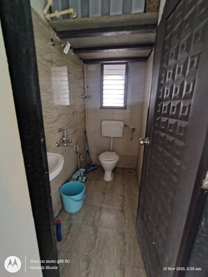 Attached Bathroom in 1 BHK Apartment at Chandak Nishchay, Borivali East – for Sale