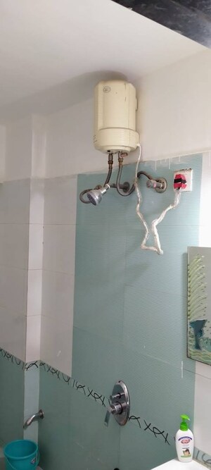 Bathroom in 2 BHK Apartment at Goel Ganga Constella, Kharadi – for Rent