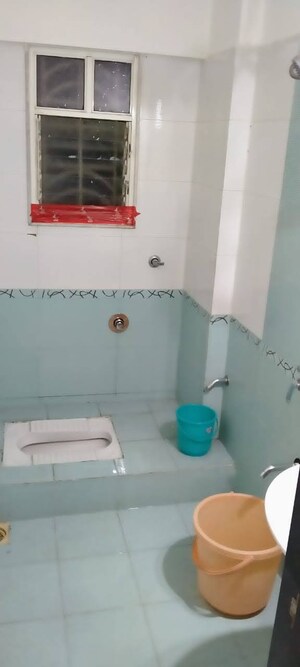 Bathroom in 2 BHK Apartment at Goel Ganga Constella, Kharadi – for Rent