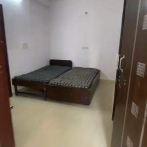 Bedroom in 1.5 BHK Builder Floor at Malviya Nagar – for Rent