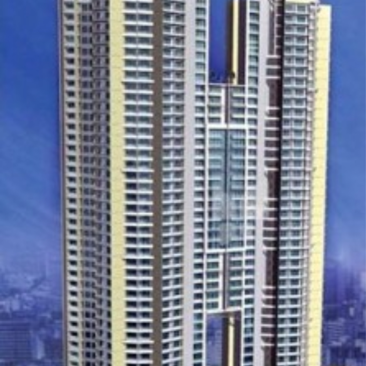 2 BHK Apartment For Rent in Db Realty Orchid Enclave