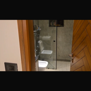 Bathroom in Studio Builder Floor at Malviya Nagar – for Rent