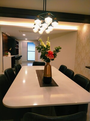 Dining area in 5 BHK Apartment at Mihan – for Rent