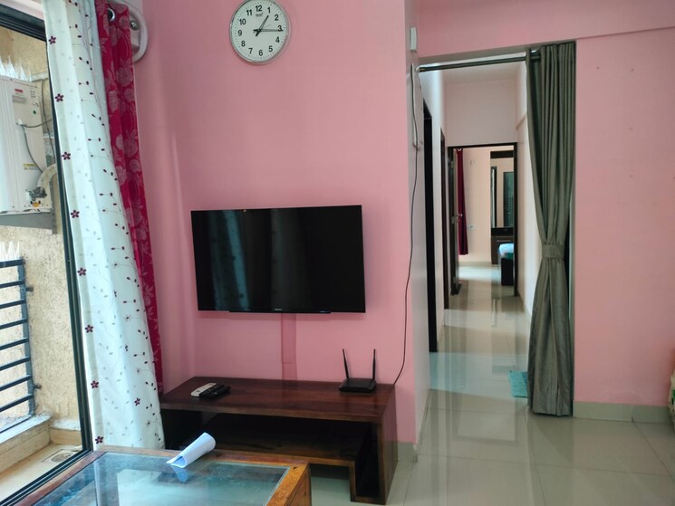 Living Room, rajaram-sukur-enclave-b-wing 2 Bedroom 650 Sq.Ft. Apartment In Ghodbunder Road Thane 9447825