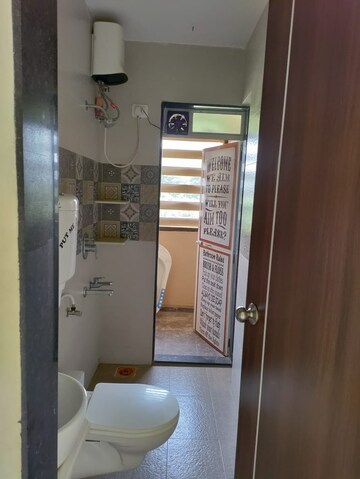 Bathroom in 2 BHK Apartment at JVM Sky Court, Bhayandarpada – for Rent