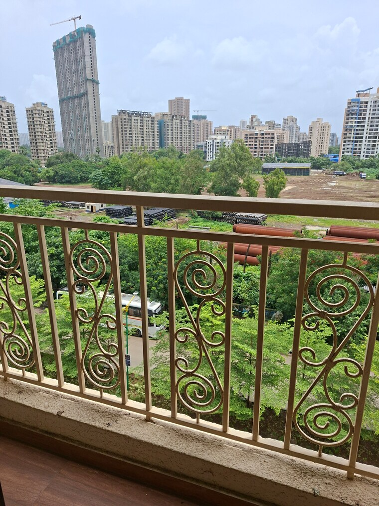 Balcony, km-horizon-exotica 2 Bedroom 525 Sq.Ft. Apartment In Haware City Thane 9447832