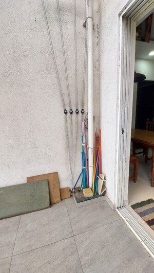 Living Room in 3 BHK Apartment at Gera Misty water, Mundhwa – for Rent