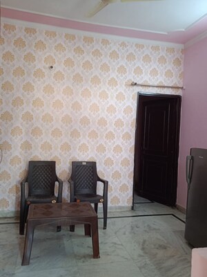 Living Room in 1 RK Builder Floor at South City 1 – for Rent