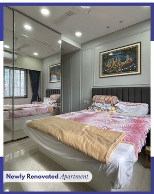 Bedroom in 2 BHK Apartment at Khar West – for Sale