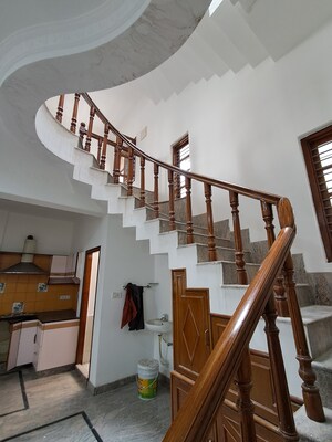 Staircase in 3 BHK Independent House at Hsr Layout – for Rent