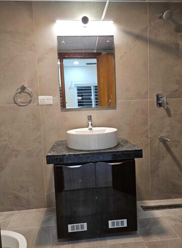 Bathroom in 3 BHK Apartment at Prestige Beverly Hills, Kokapet – for Rent