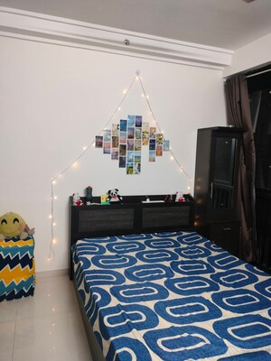 Bedroom in 2 BHK Apartment at Nyati Elysia, Kharadi – for Rent