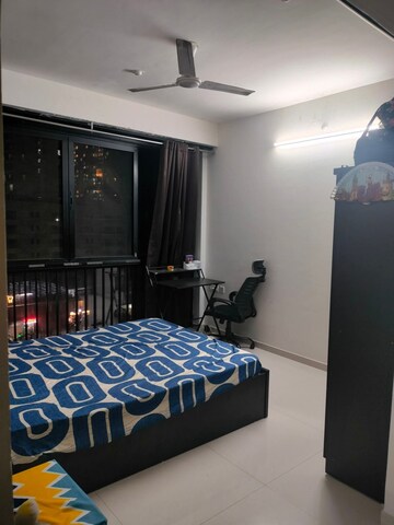 Bedroom in 2 BHK Apartment at Nyati Elysia, Kharadi – for Rent