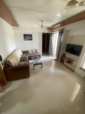 Living Room in 3 BHK Apartment at Brahma Realty Skycity, Dhanori – for Rent