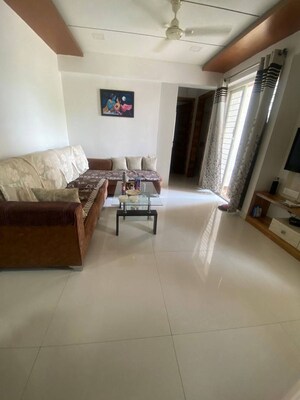 Living Room in 3 BHK Apartment at Brahma Realty Skycity, Dhanori – for Rent