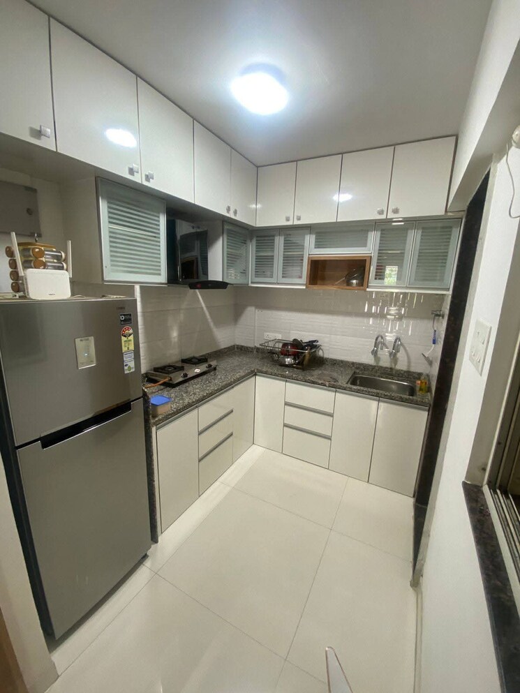 Kitchen, brahma-realty-skycity 3 Bedroom 1300 Sq.Ft. Apartment In Dhanori Pune 9447905